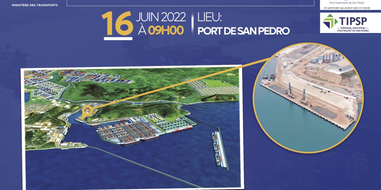 Cérémonie officielle d’inauguration du Terminal Industriel Polyvalent de San Pedro